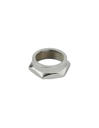 Headset Lock Nut 22.2 Chrome.